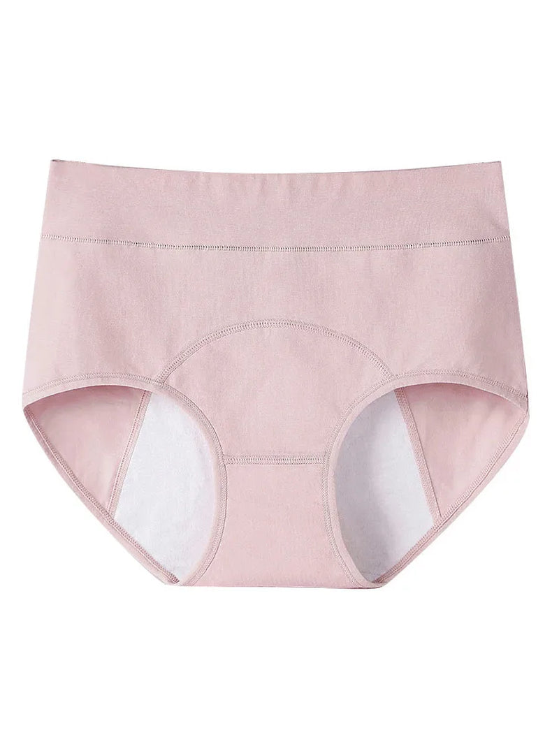Female Physiological Pants Leak Proof Menstrual Women Underwear Period Panties Cotton Health Seamless Briefs in the Waist Warm