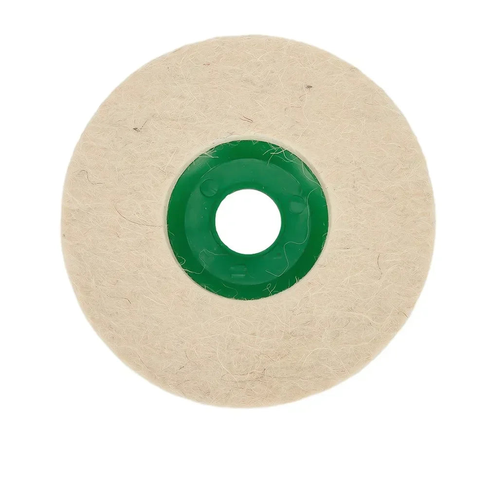 1 PC Wool Felt Disc Polishing Pad 5 in 125 Mm Buffing Grinding Wheel Abrasive Tool Used to Polish or Repair the Scratches
