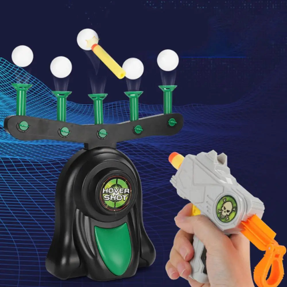 Electric Suspension Practice Target Toys Gun Shooting Floating Ball Indoor Interaction Children Educational Fun Game Kids Toys