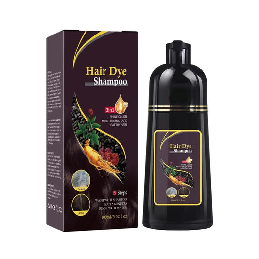 Nova Natural Moisturizing Hair Dye Fluffy Oil Control Smooth Shampoo 3 in 1 Effective Coverage White Hair Dye Hair Care Products