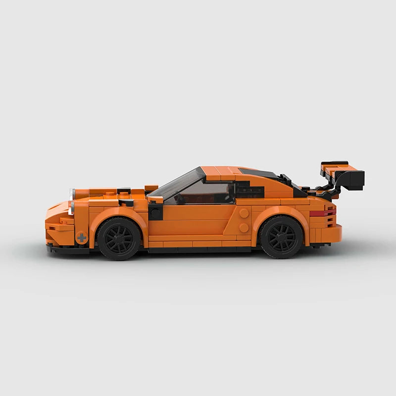 314 Pcs GT RS Moc MOC Speed Building Blocks Champions City Sports Racing Vehicle DIY Toys for Children Boy