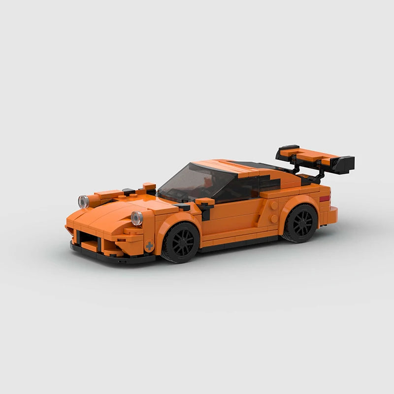 314 Pcs GT RS Moc MOC Speed Building Blocks Champions City Sports Racing Vehicle DIY Toys for Children Boy