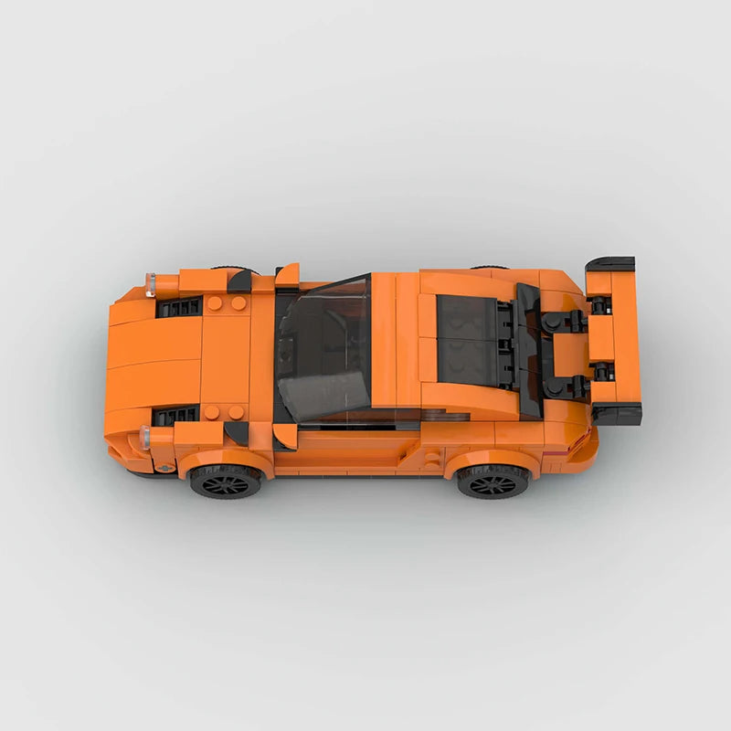314 Pcs GT RS Moc MOC Speed Building Blocks Champions City Sports Racing Vehicle DIY Toys for Children Boy