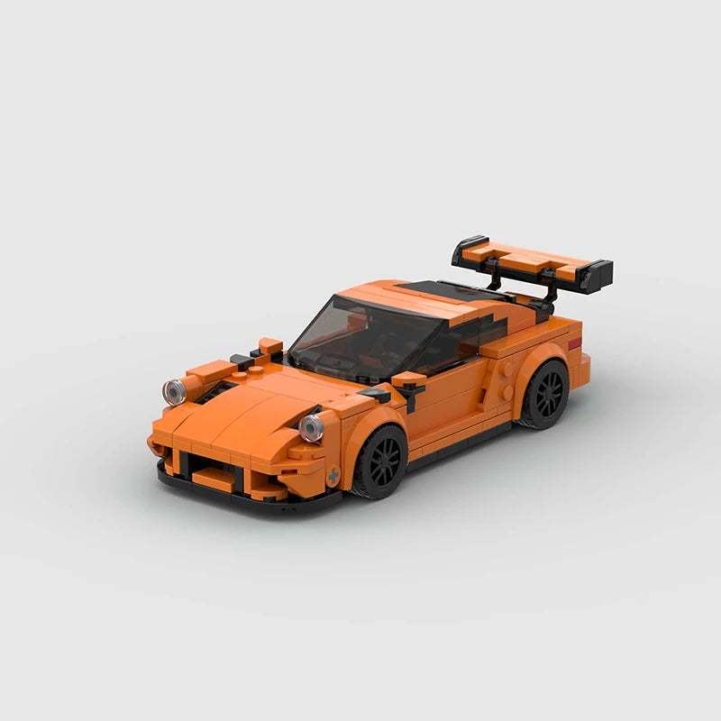 314 Pcs GT RS Moc MOC Speed Building Blocks Champions City Sports Racing Vehicle DIY Toys for Children Boy